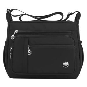 Women Shoulder Handbag Roomy Multiple Pockets Bag Ladies Crossbody